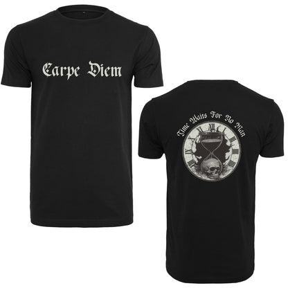 T-Shirt Shirt - Time waits for no man (die Zeit wartet auf niemanden)