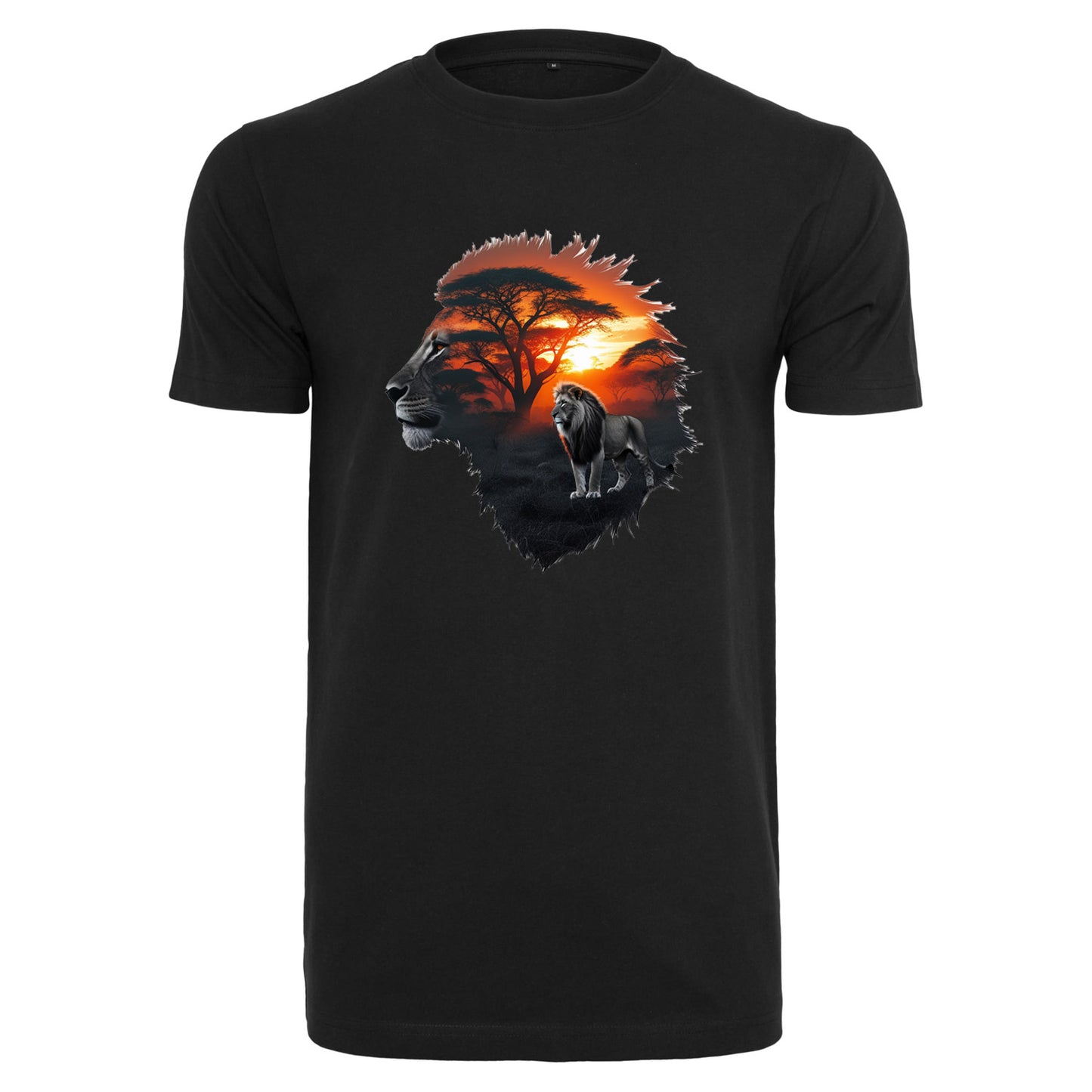 T-Shirt Shirt - Löwe - Nicht aufgeben