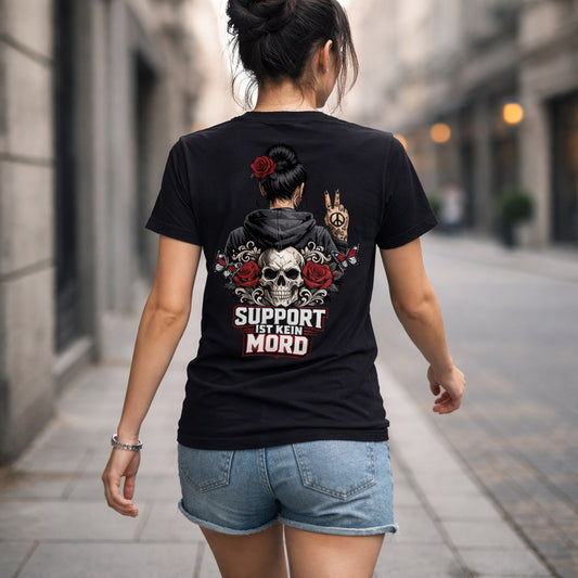 T-Shirt - Support ist kein Mord - Woman