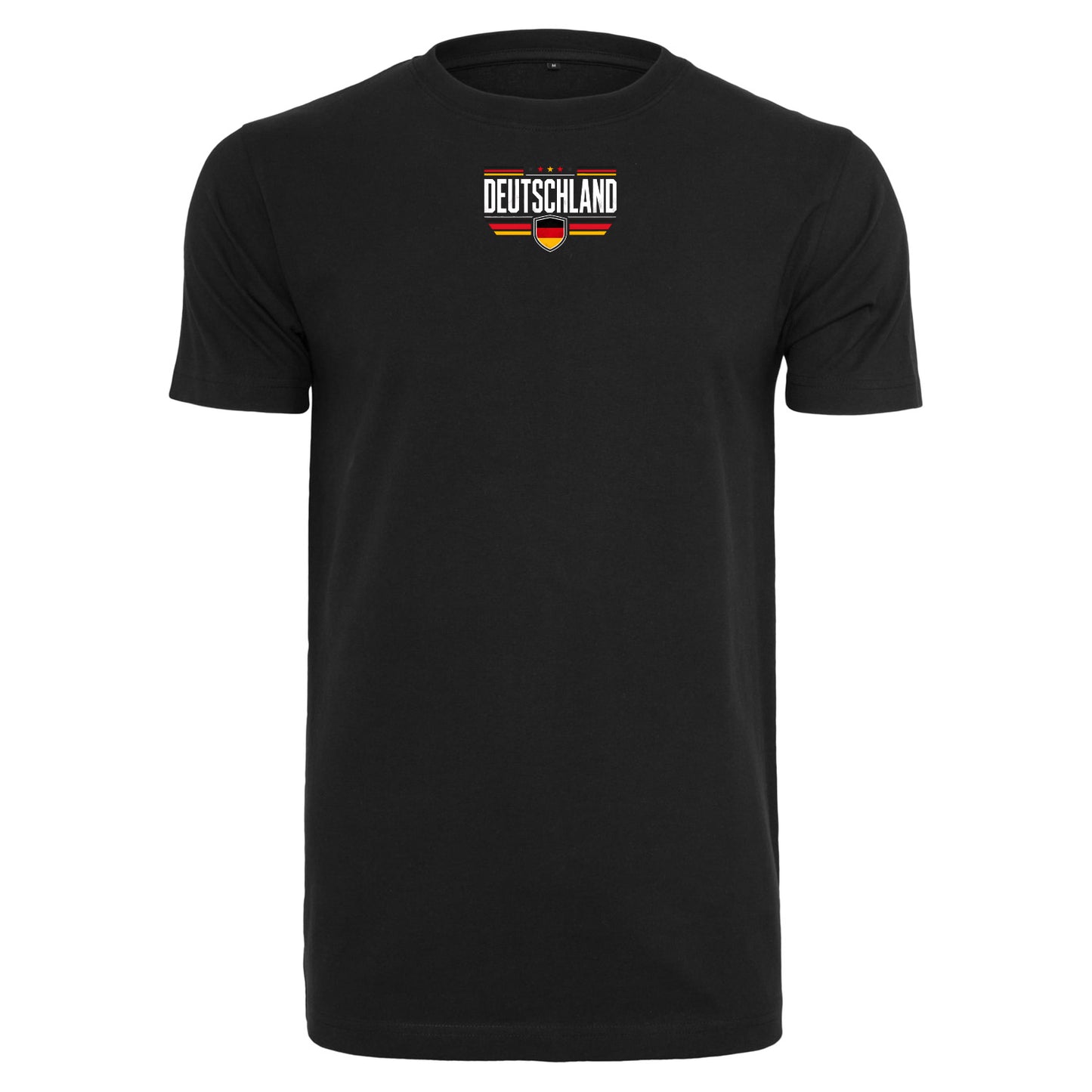 Deutschland T-Shirt Unisex – Fußball Fan-Shirt mit Front- und Backprint