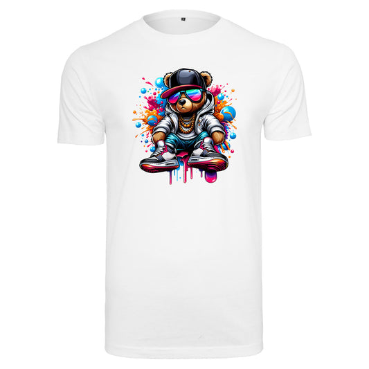 T-Shirt Shirt Sale - Teddy Bear-Streat Wear Weiß 2XL