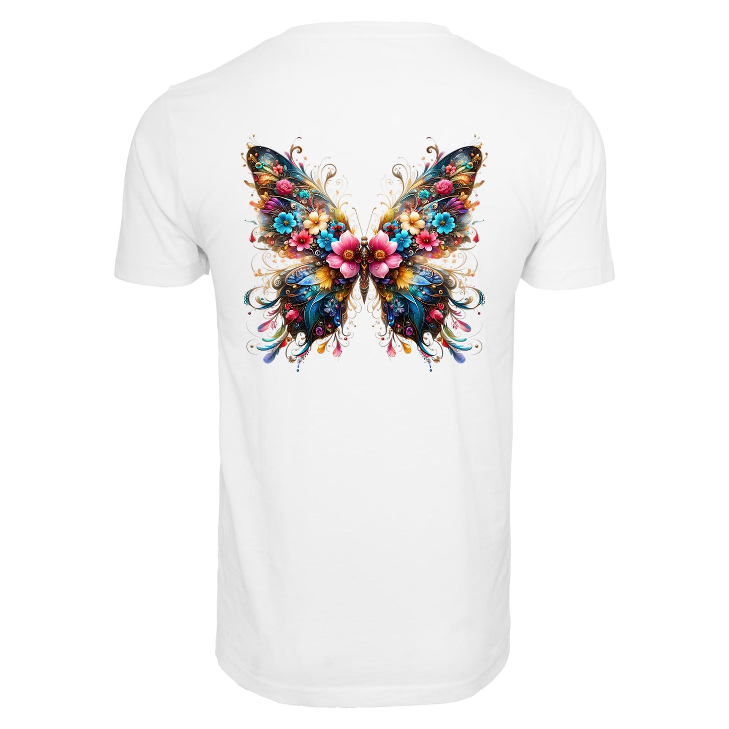 T-Shirt Shirt - Flower Butterfly