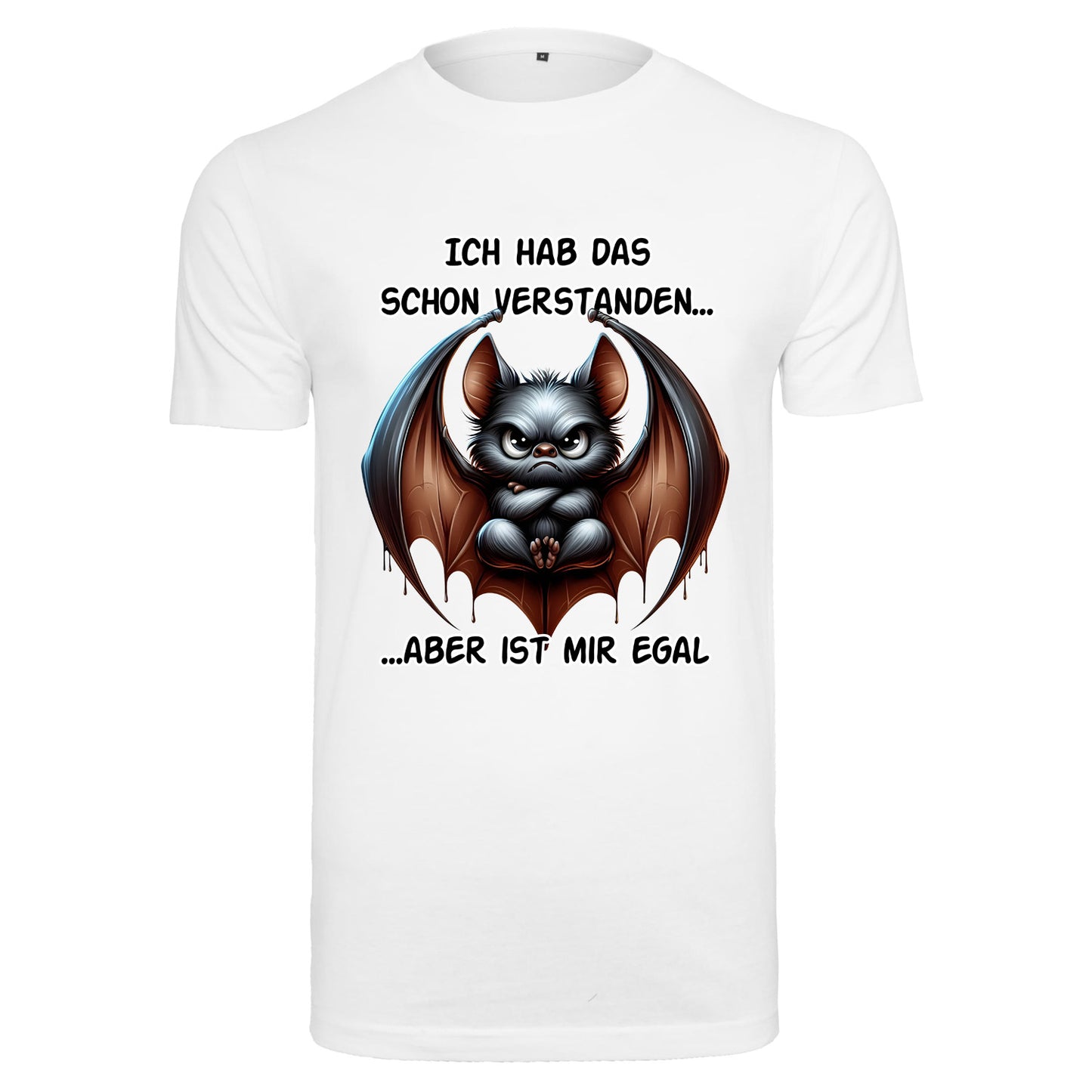 T-Shirt Shirt - Ich hab das schon verstanden... Fledermaus