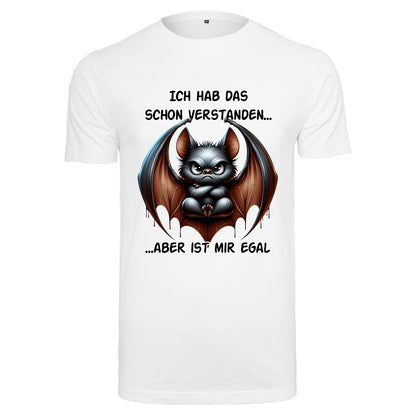 T-Shirt Shirt - Ich hab das schon verstanden... Fledermaus