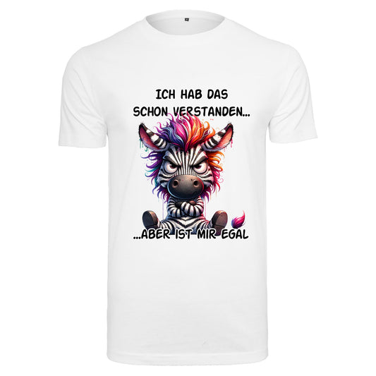T-Shirt Shirt - Ich hab das schon verstanden... Zebra