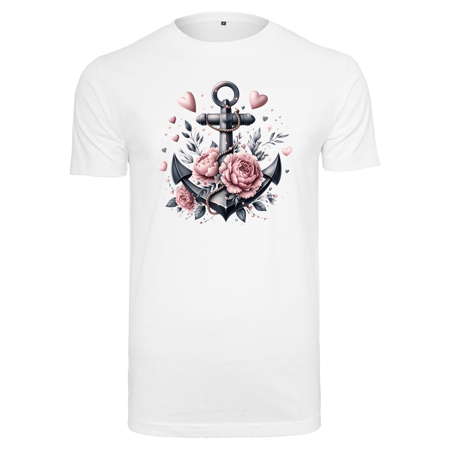 T-Shirt Shirt - Anker Schwarz