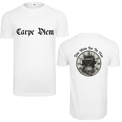 T-Shirt Shirt - Time waits for no man (die Zeit wartet auf niemanden)