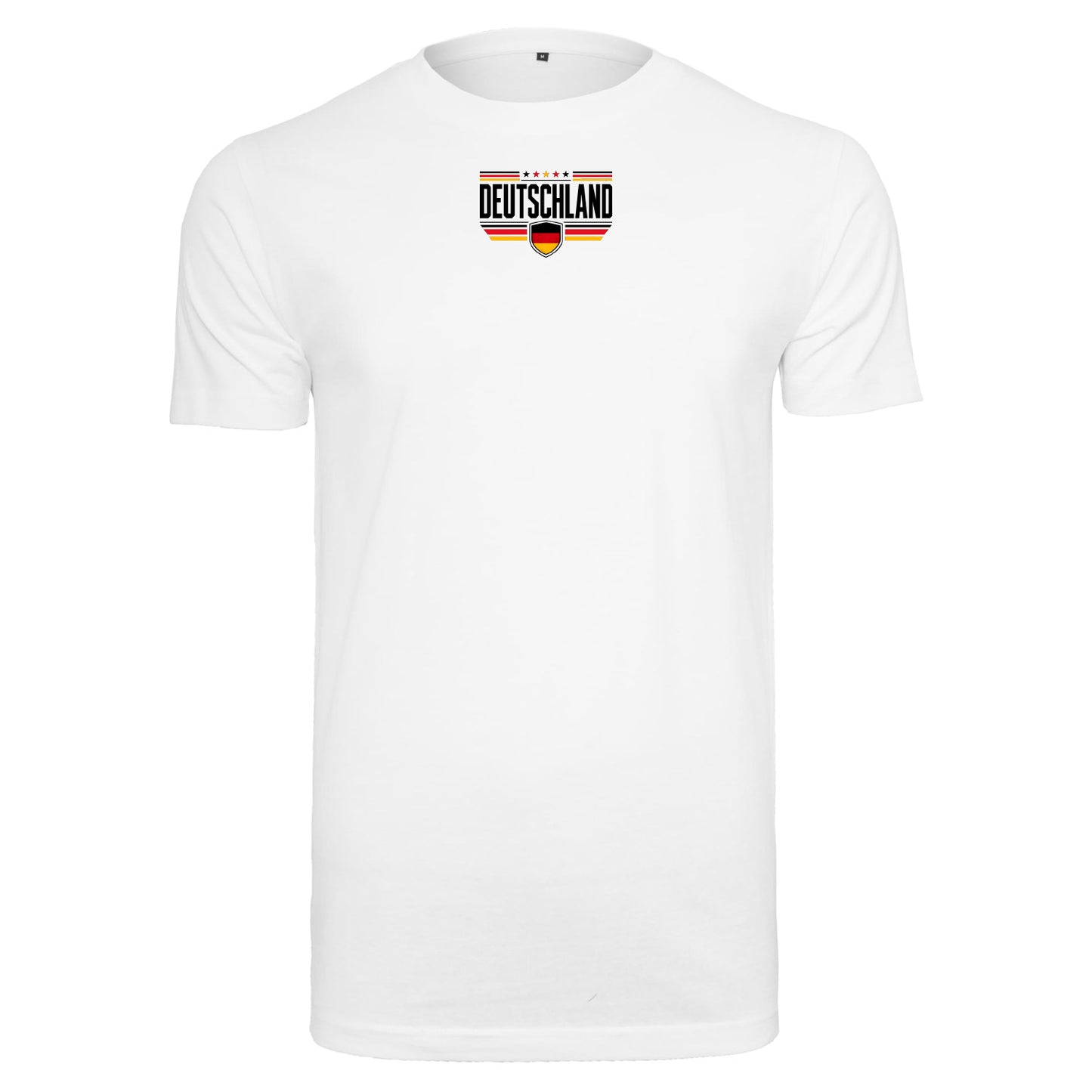 Deutschland T-Shirt Unisex – Fußball Fan-Shirt mit Front- und Backprint