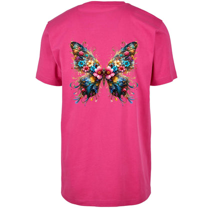 T-Shirt Shirt - Flower Butterfly