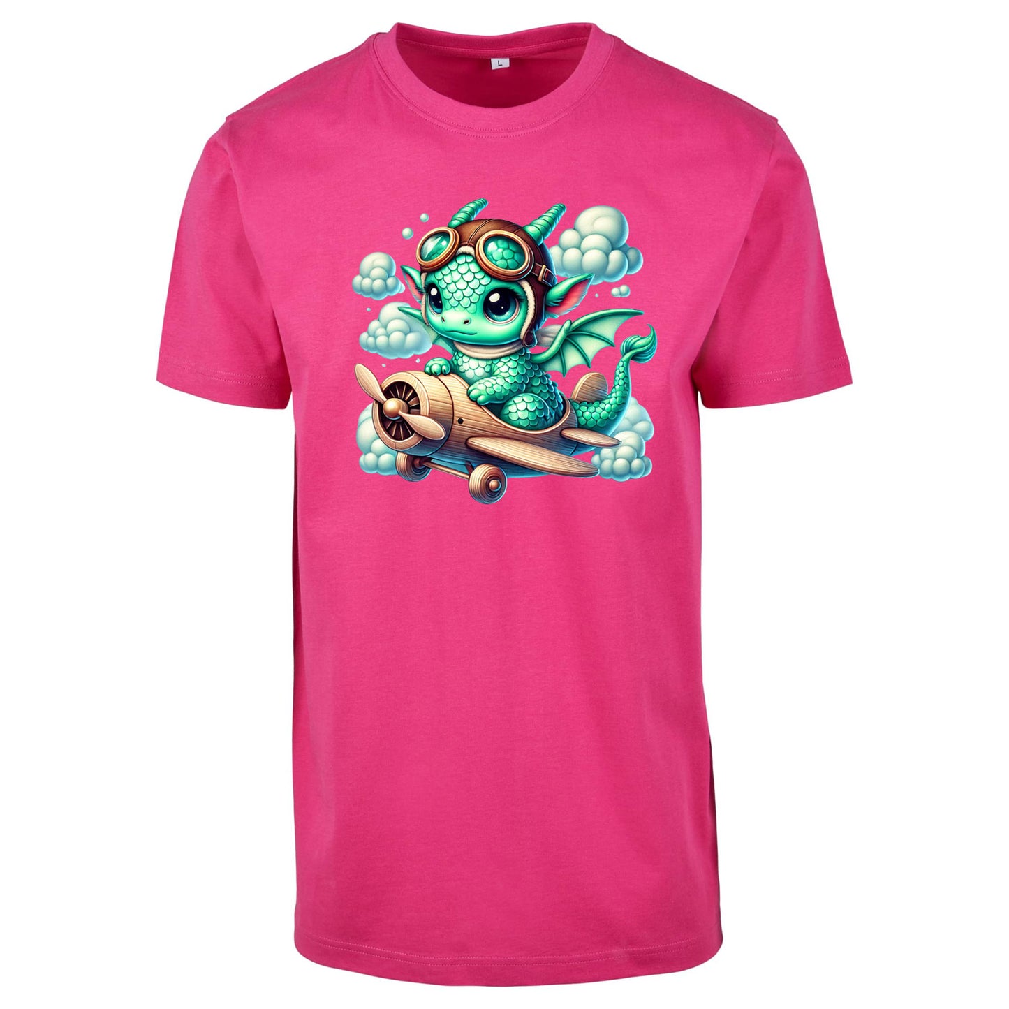 T-Shirt Shirt - Drache Flugzeug
