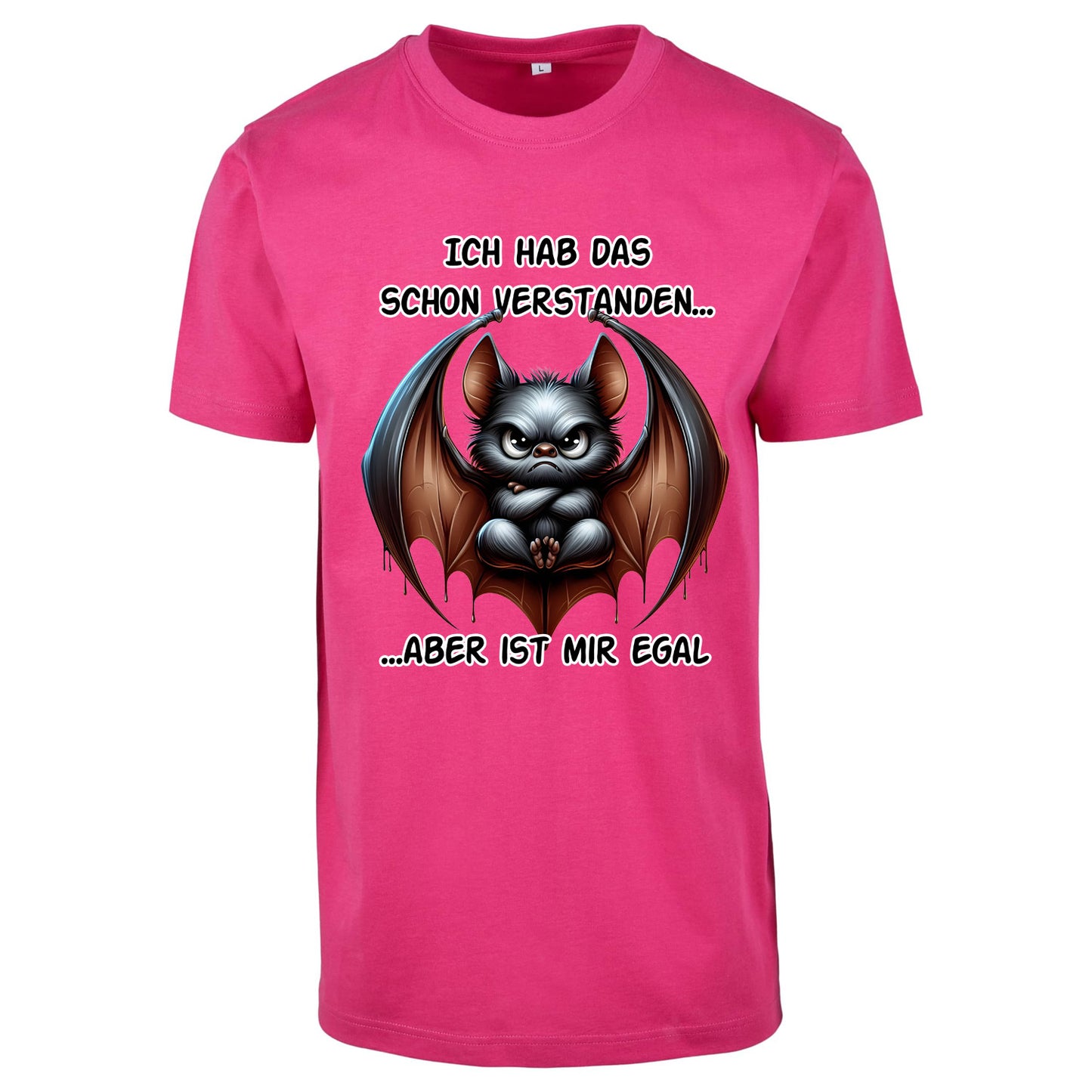 T-Shirt Shirt - Ich hab das schon verstanden... Fledermaus