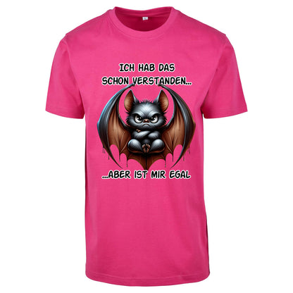 T-Shirt Shirt - Ich hab das schon verstanden... Fledermaus