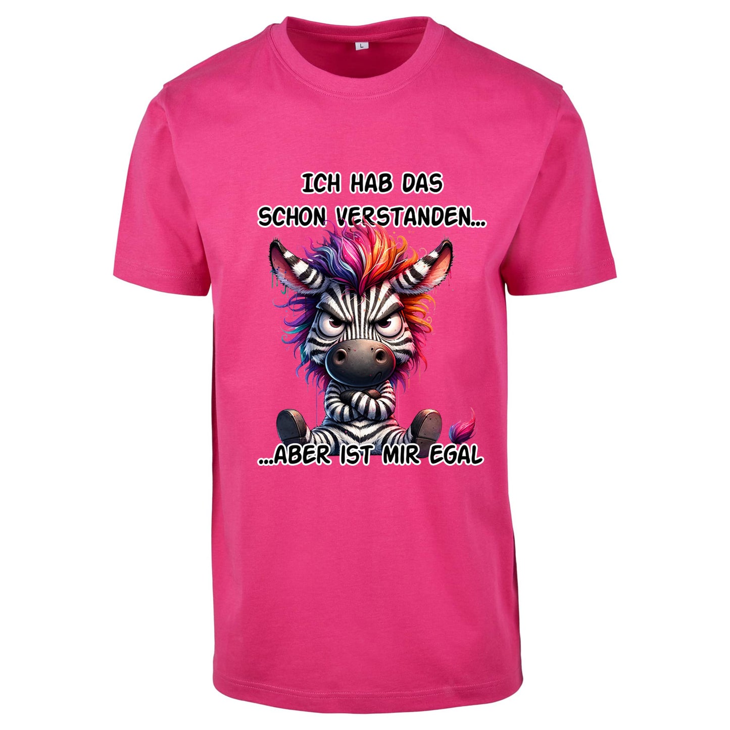 T-Shirt Shirt - Ich hab das schon verstanden... Zebra