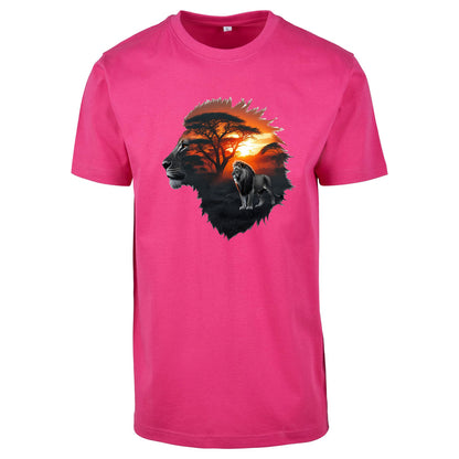 T-Shirt Shirt - Löwe - Nicht aufgeben