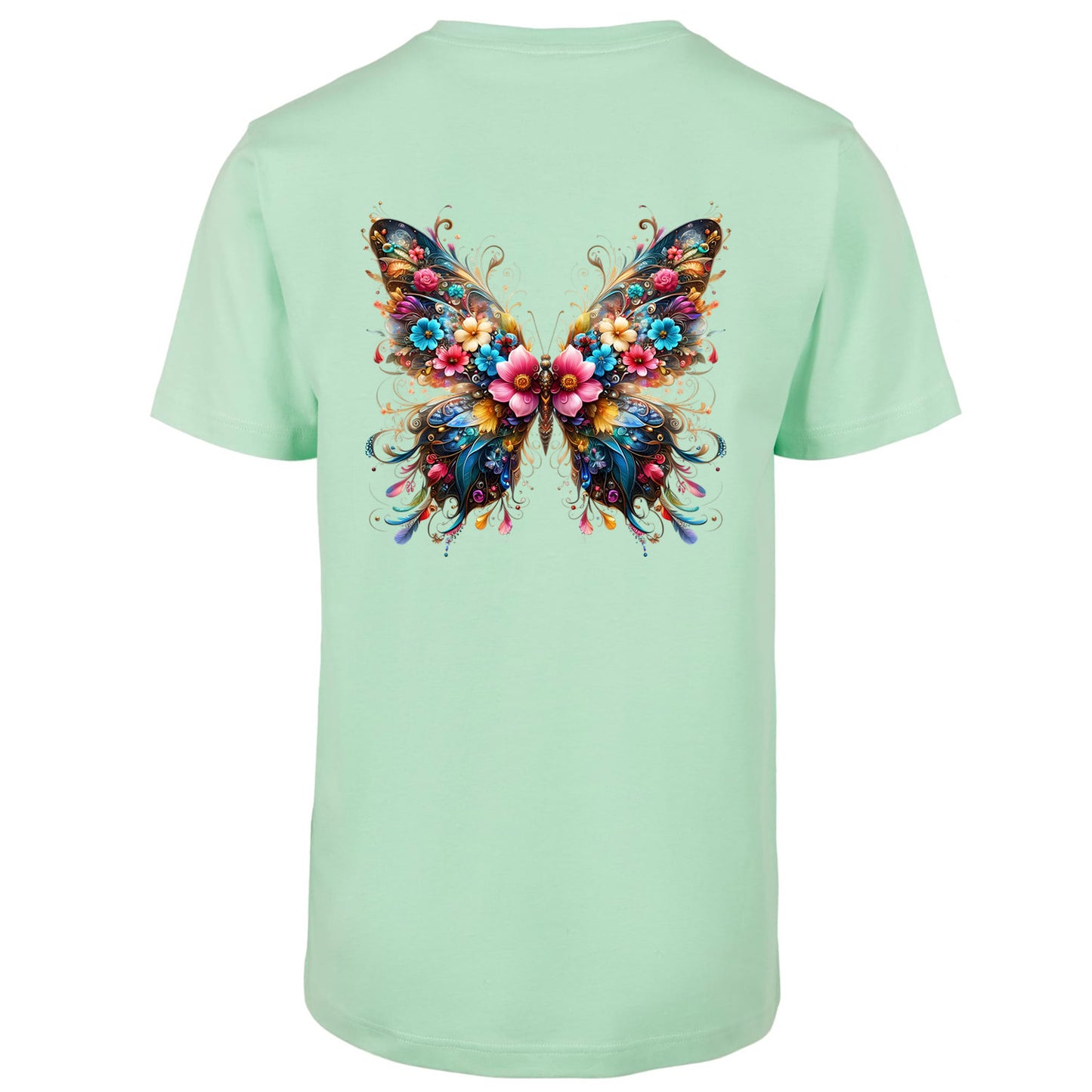 T-Shirt Shirt - Flower Butterfly