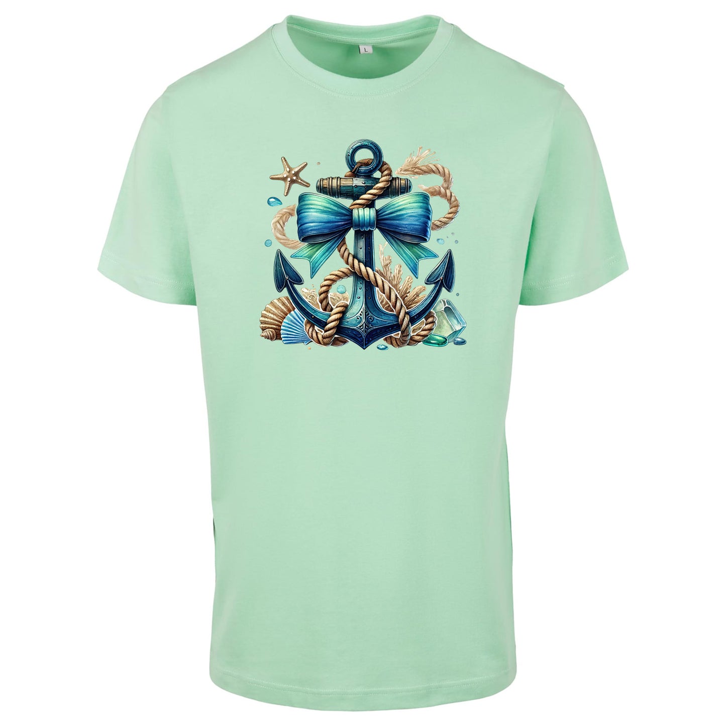 T-Shirt Shirt - Anker Türkis
