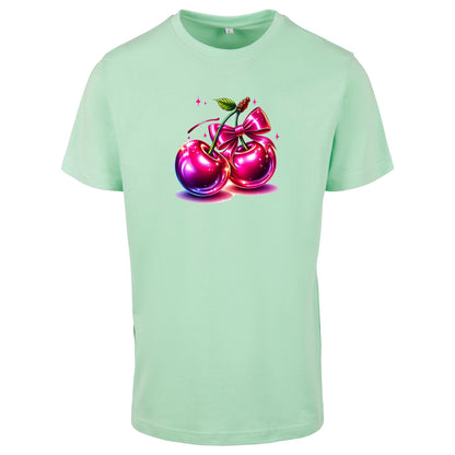 T-Shirt Shirt - Pink Cherry Kirsche