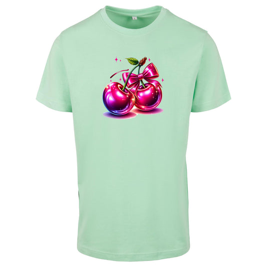 T-Shirt Shirt - Pink Cherry Kirsche