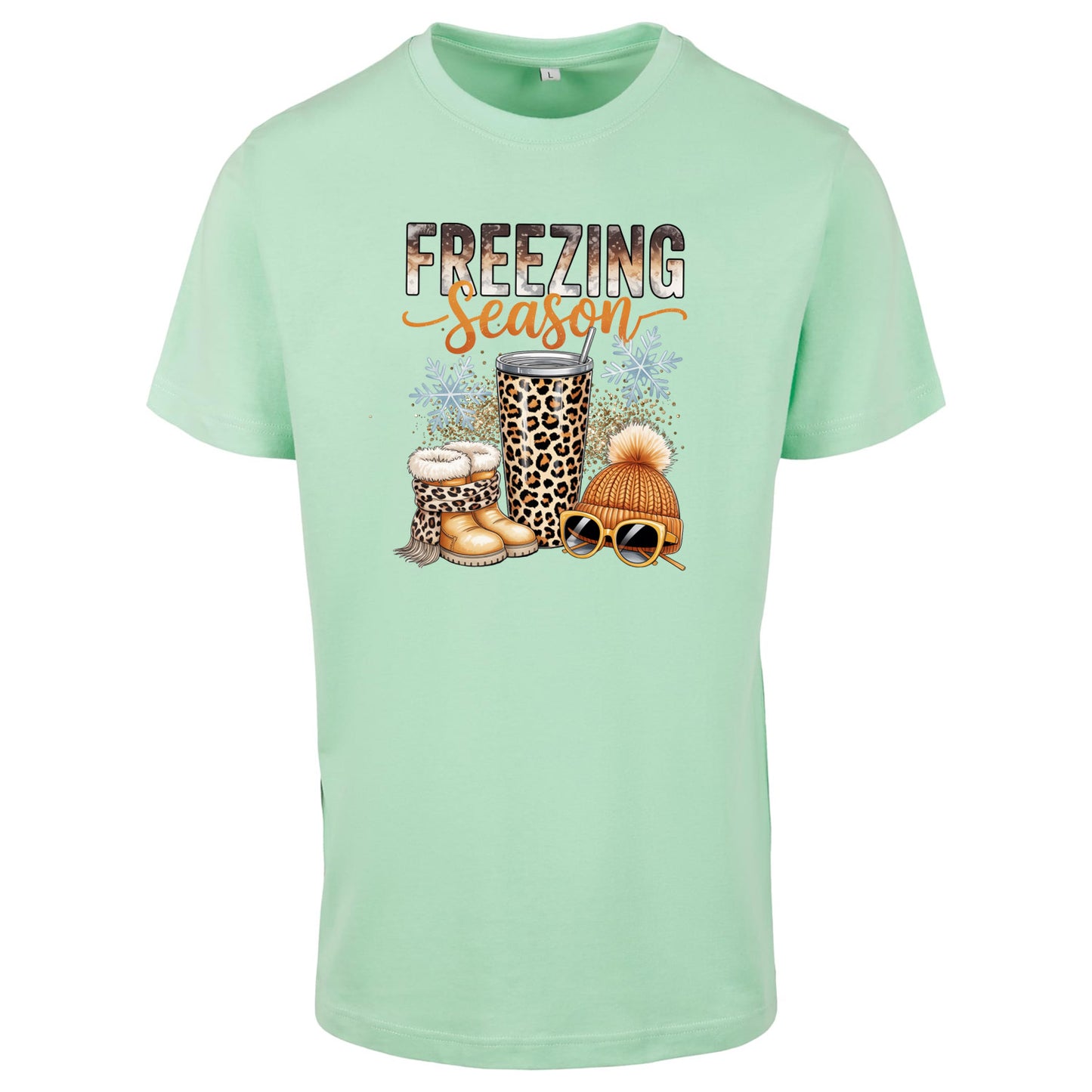 T-Shirt - Monatsangebot November - Freezing Season Leo