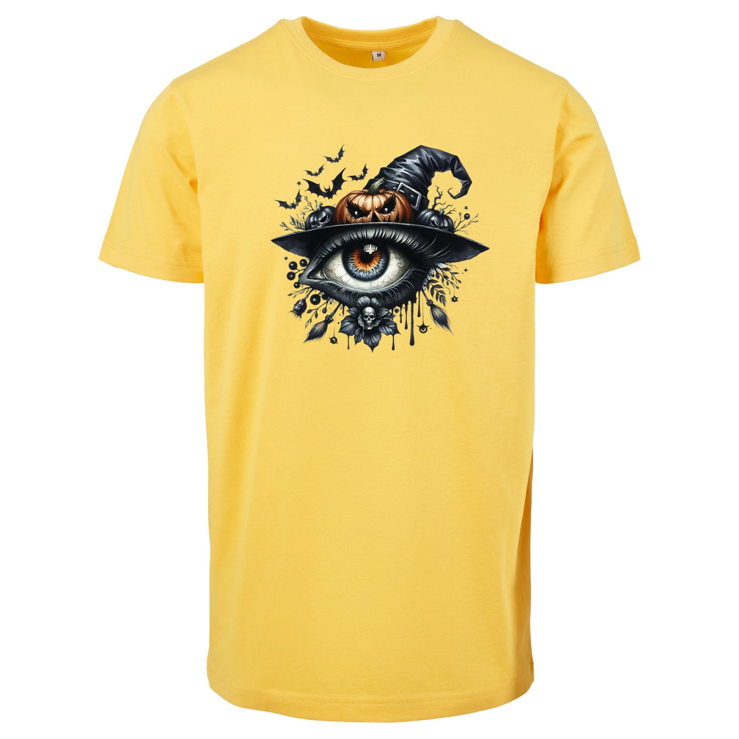T-Shirt Shirt - Halloween Auge Kürbis Hut