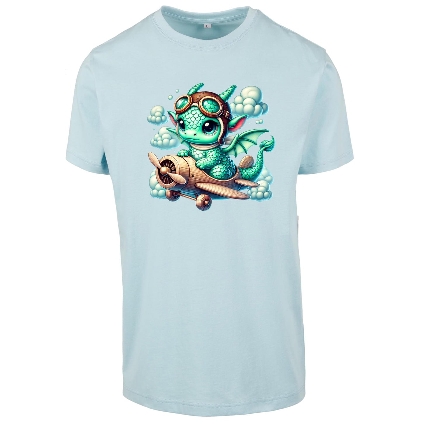 T-Shirt Shirt - Drache Flugzeug