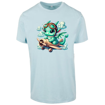 T-Shirt Shirt - Drache Flugzeug