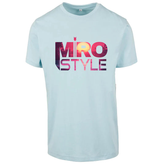 T-Shirt Shirt Sale - Sunset -  MIRO Style Ocean Blue XL