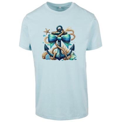 T-Shirt Shirt - Anker Türkis