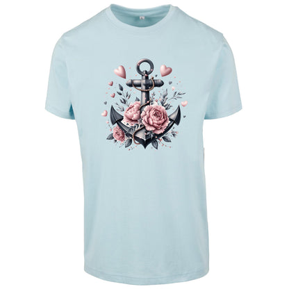 T-Shirt Shirt - Anker Schwarz