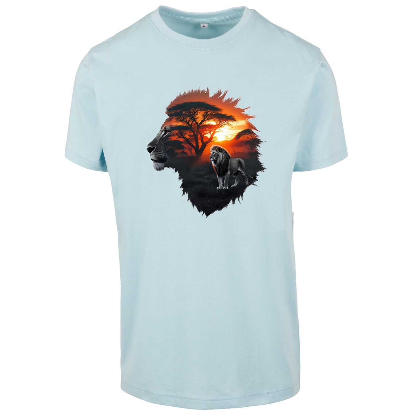T-Shirt Shirt - Löwe - Nicht aufgeben