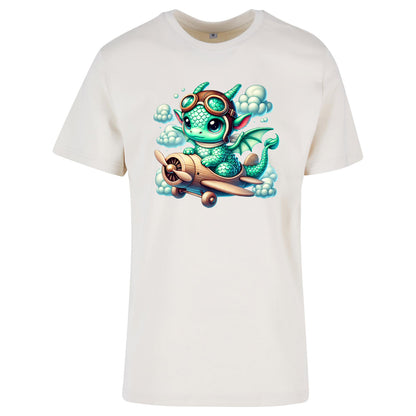 T-Shirt Shirt - Drache Flugzeug