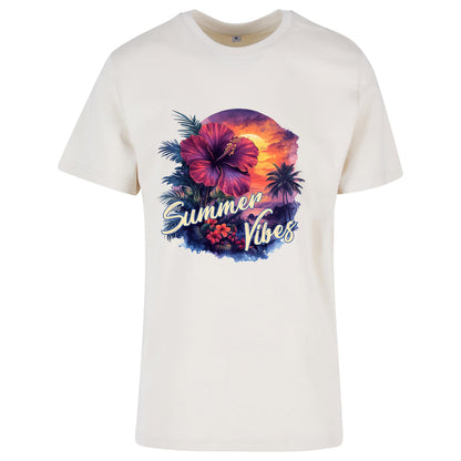 T-Shirt Shirt - Hibiskus Summer Vibes