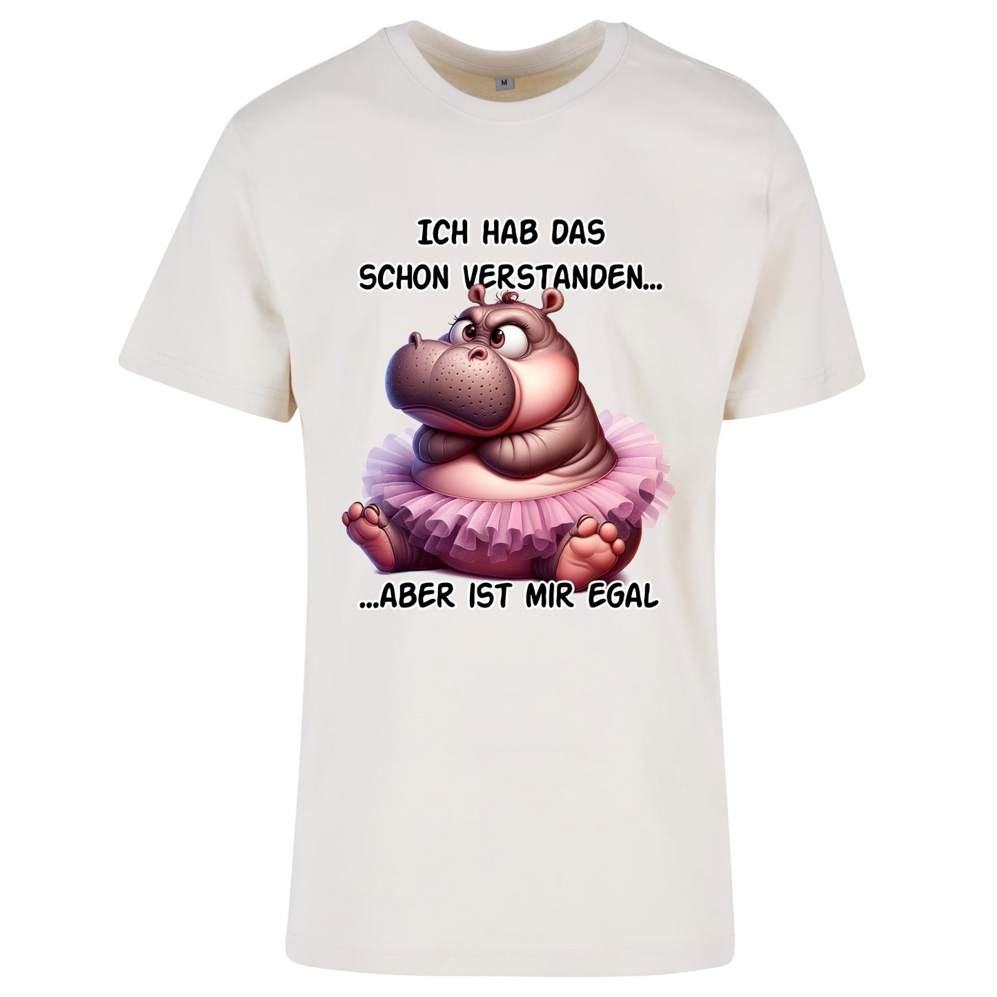 T-Shirt Shirt - Ich hab das schon verstanden... Nilpferd