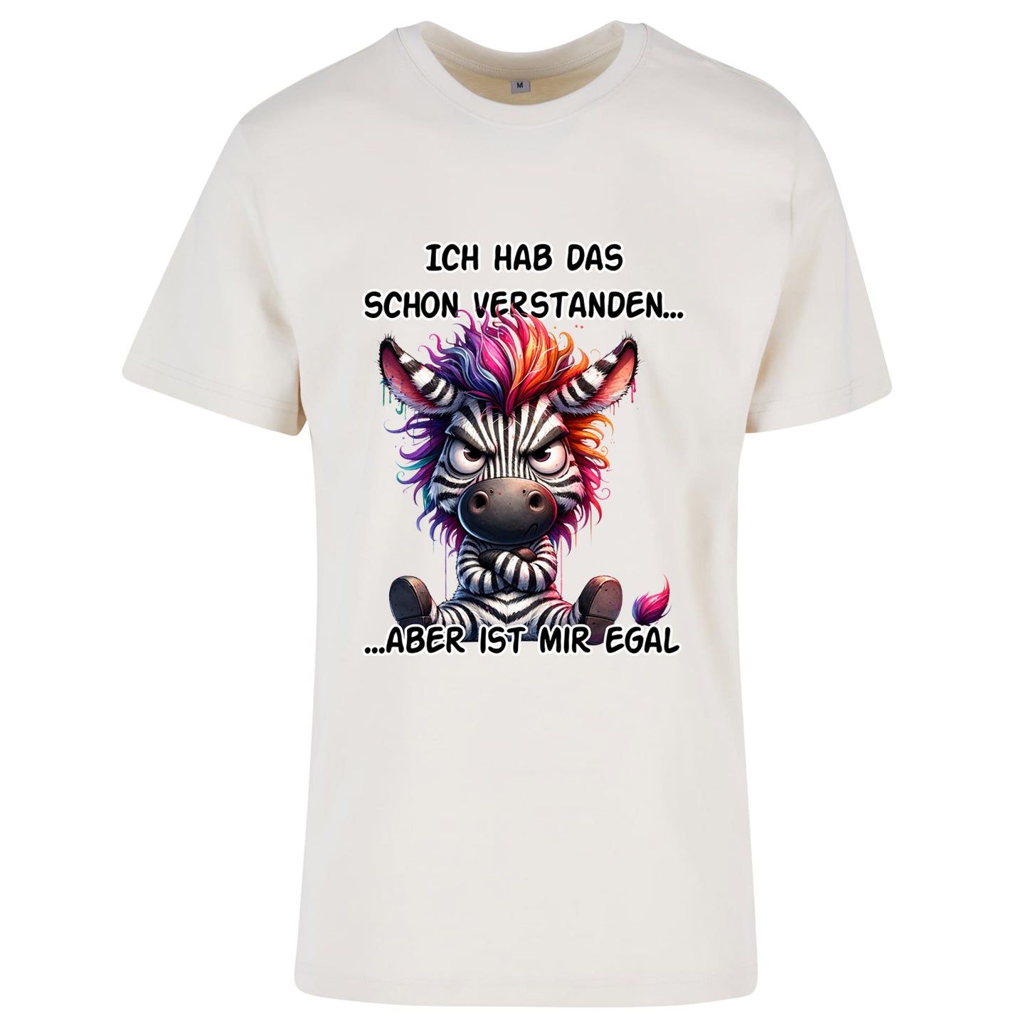 T-Shirt Shirt - Ich hab das schon verstanden... Zebra