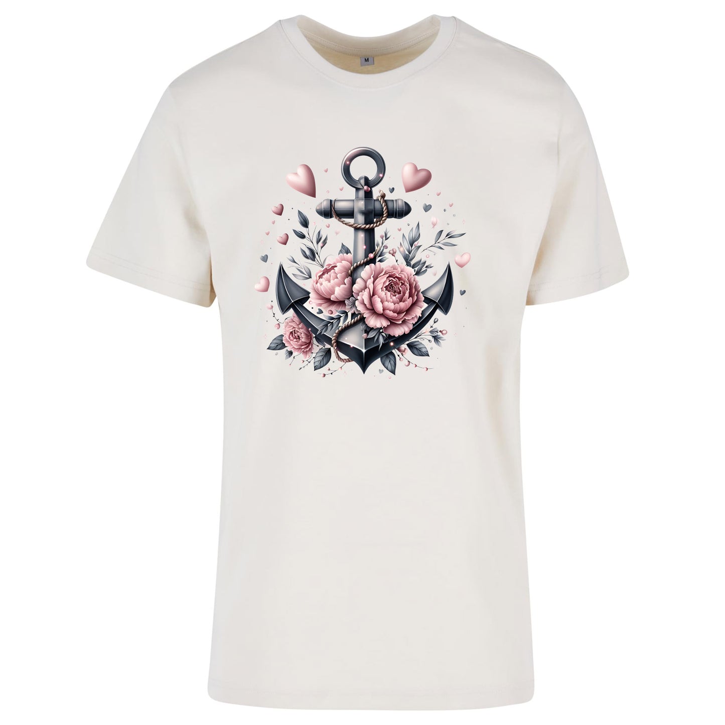 T-Shirt Shirt - Anker Schwarz