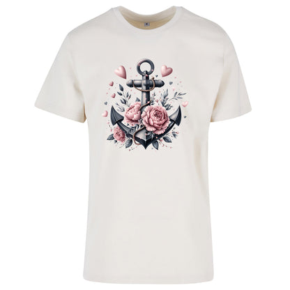 T-Shirt Shirt - Anker Schwarz