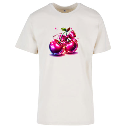 T-Shirt Shirt - Pink Cherry Kirsche