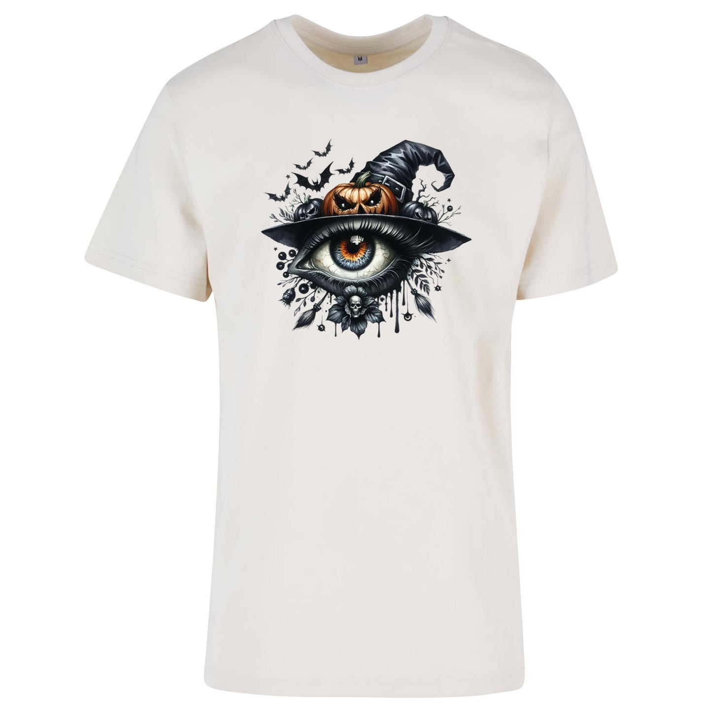 T-Shirt Shirt - Halloween Auge Kürbis Hut