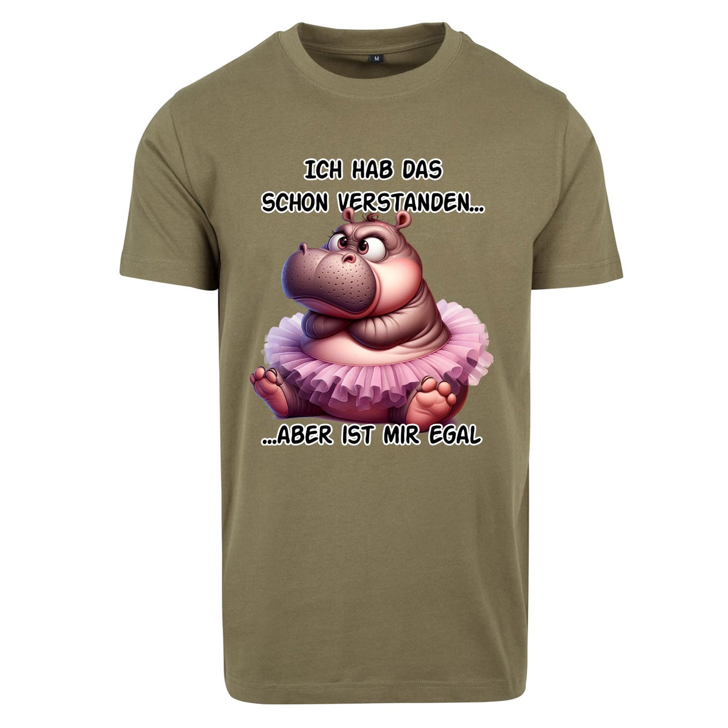 T-Shirt Shirt - Ich hab das schon verstanden... Nilpferd