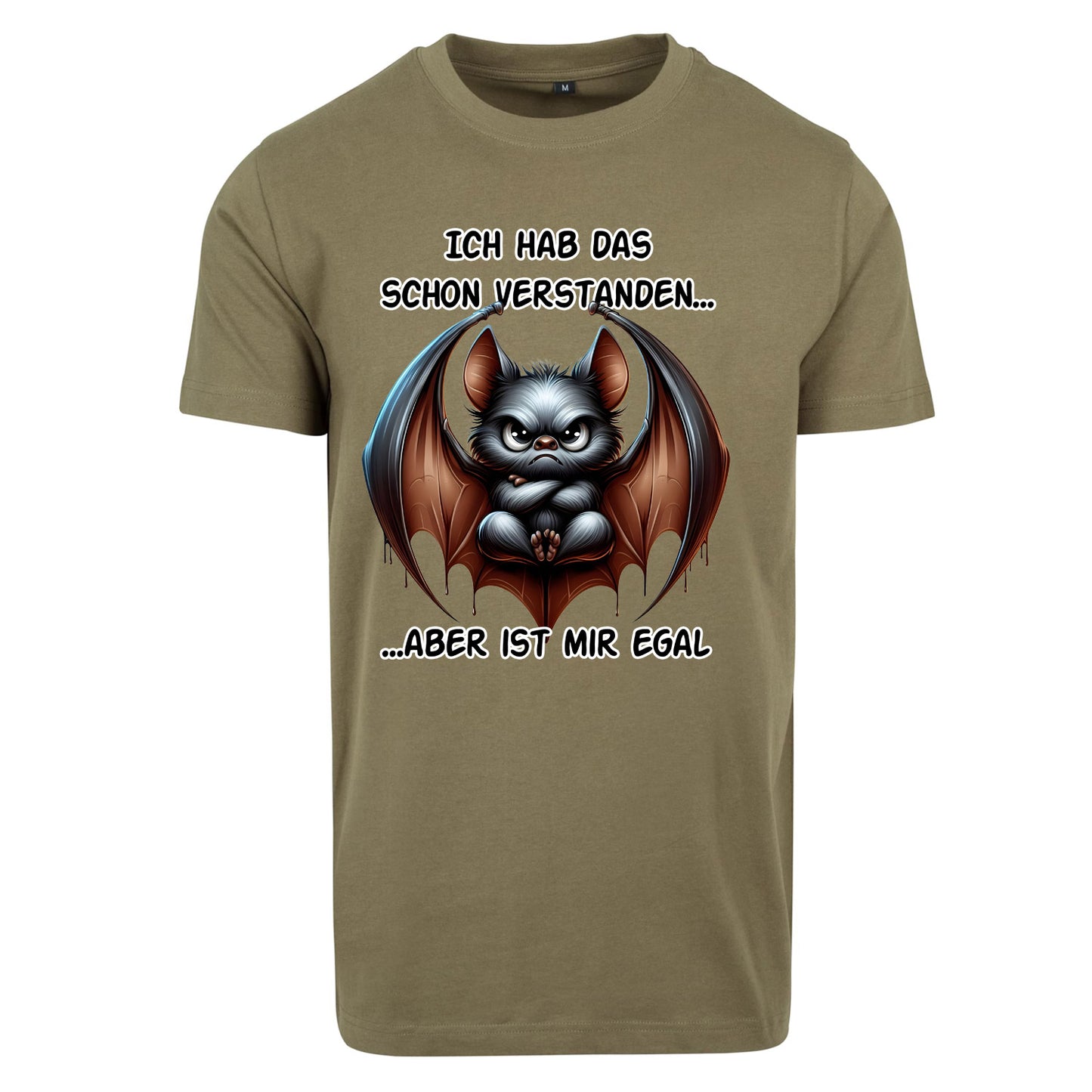 T-Shirt Shirt - Ich hab das schon verstanden... Fledermaus