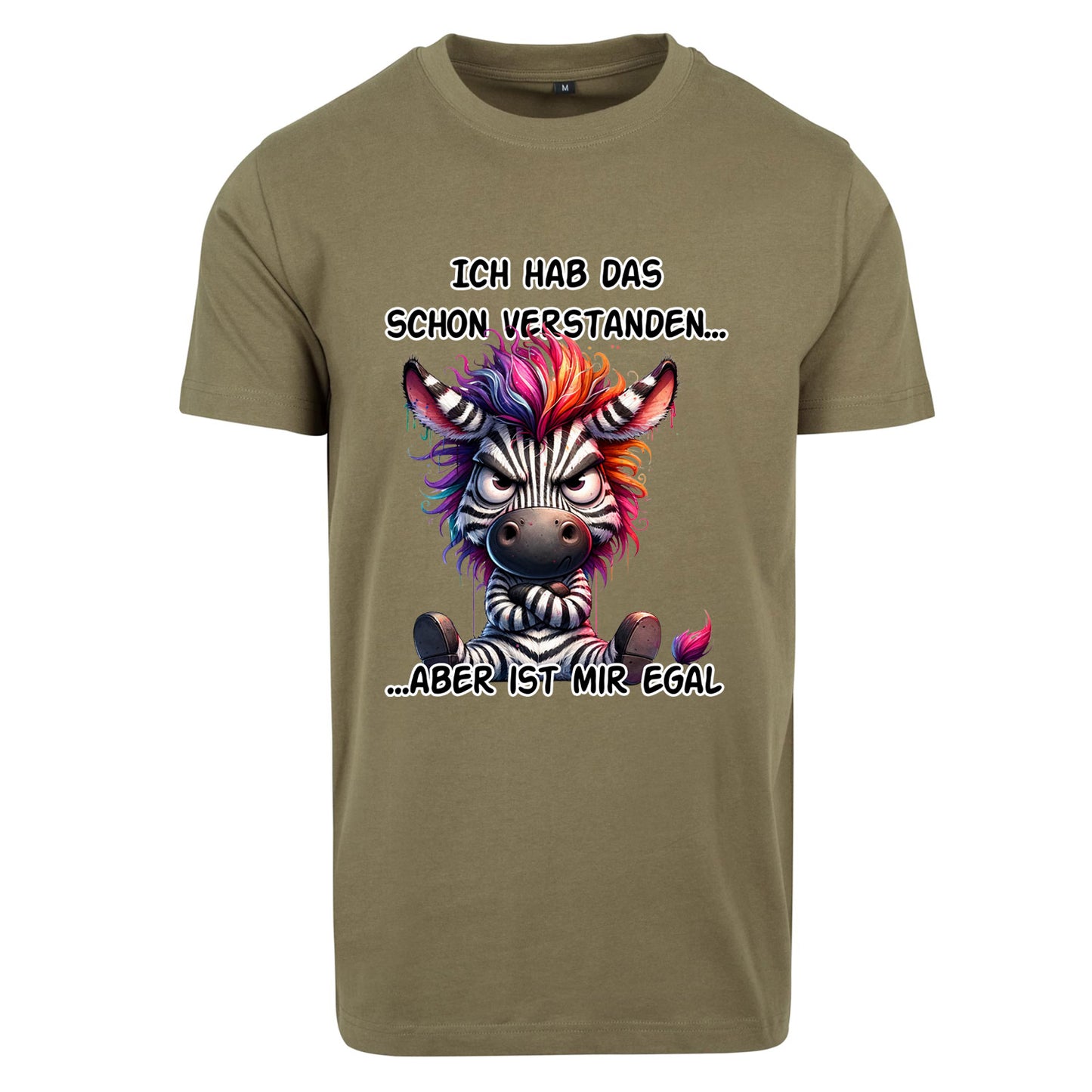 T-Shirt Shirt - Ich hab das schon verstanden... Zebra