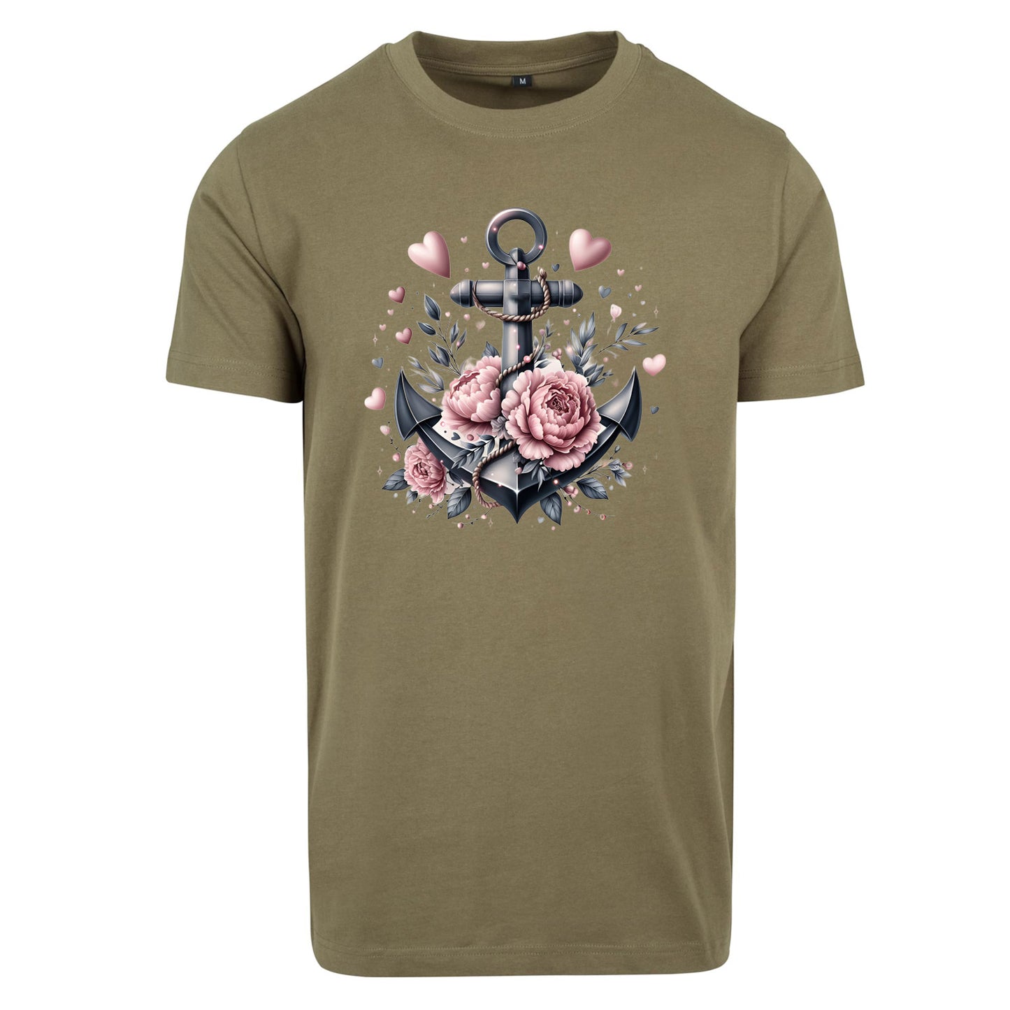 T-Shirt Shirt - Anker Schwarz
