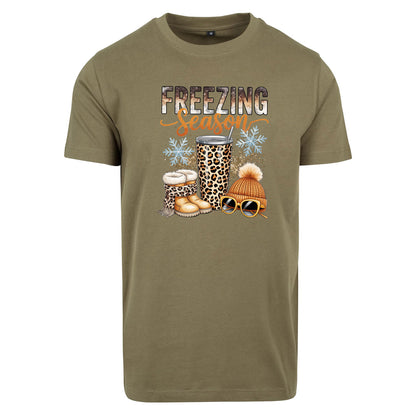 T-Shirt - Monatsangebot November - Freezing Season Leo