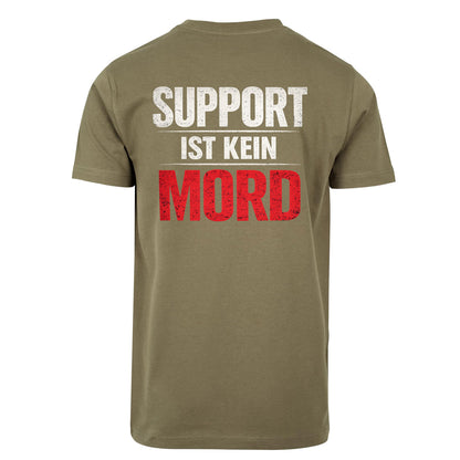 T-Shirt - Support ist kein Mord - Uni