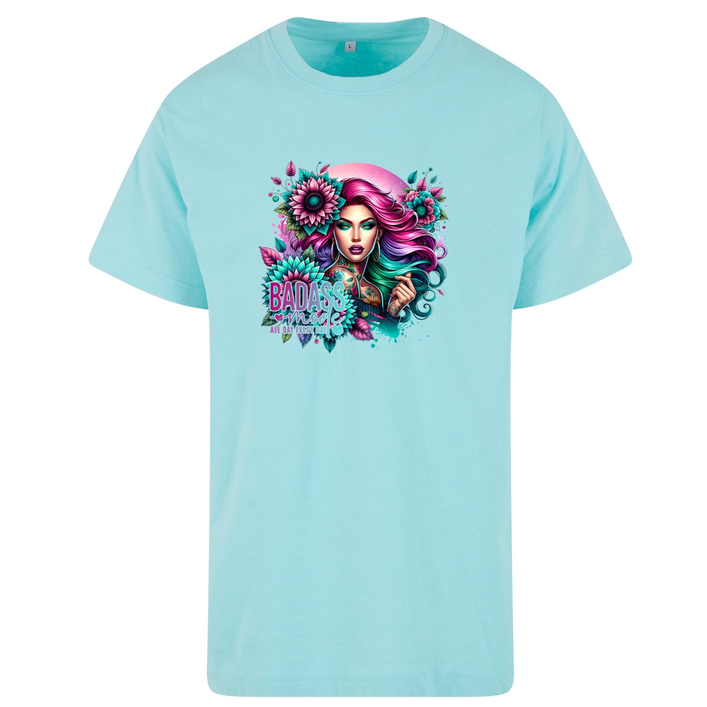 T-Shirt Shirt - badass Woman SALE 4XL