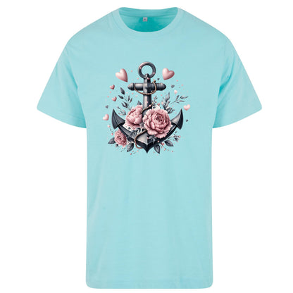 T-Shirt Shirt - Anker Schwarz