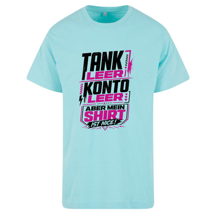 Tank Leer Konto Leer T-Shirt – Weißes Statement Shirt mit Frontprint
