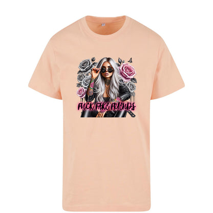 T-Shirt Shirt -  Woman Fuck Fake Friends