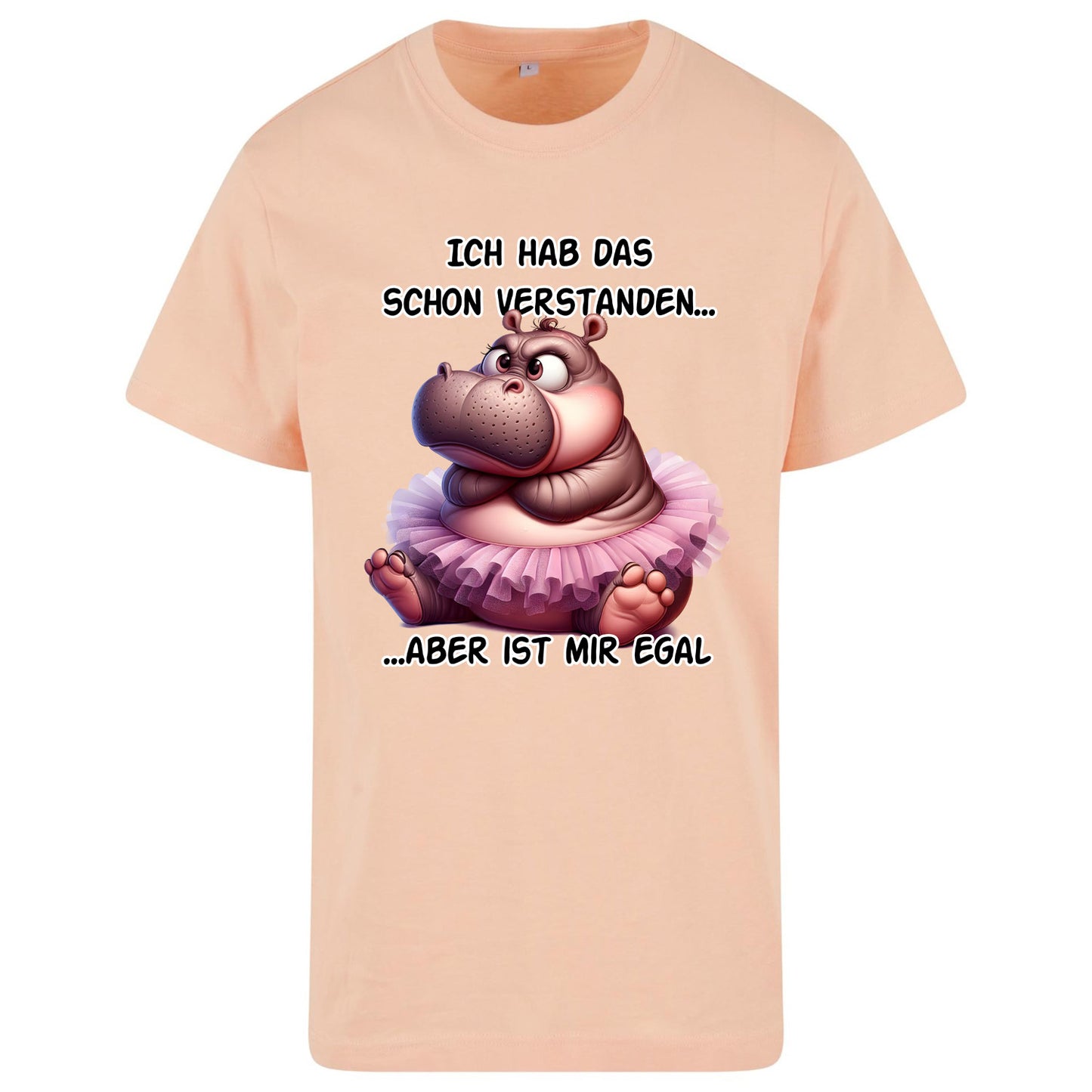 T-Shirt Shirt - Ich hab das schon verstanden... Nilpferd