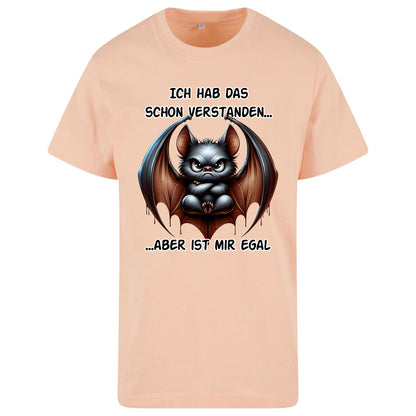 T-Shirt Shirt - Ich hab das schon verstanden... Fledermaus